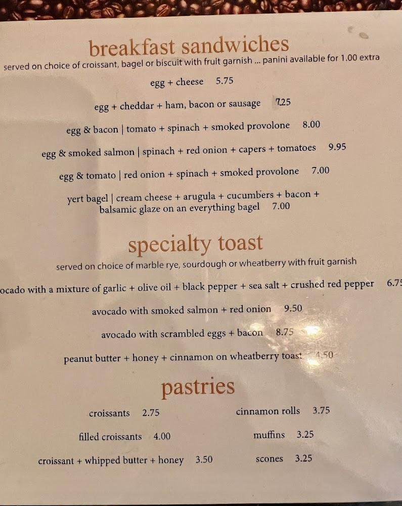 The Coffee Collective Menu image 4